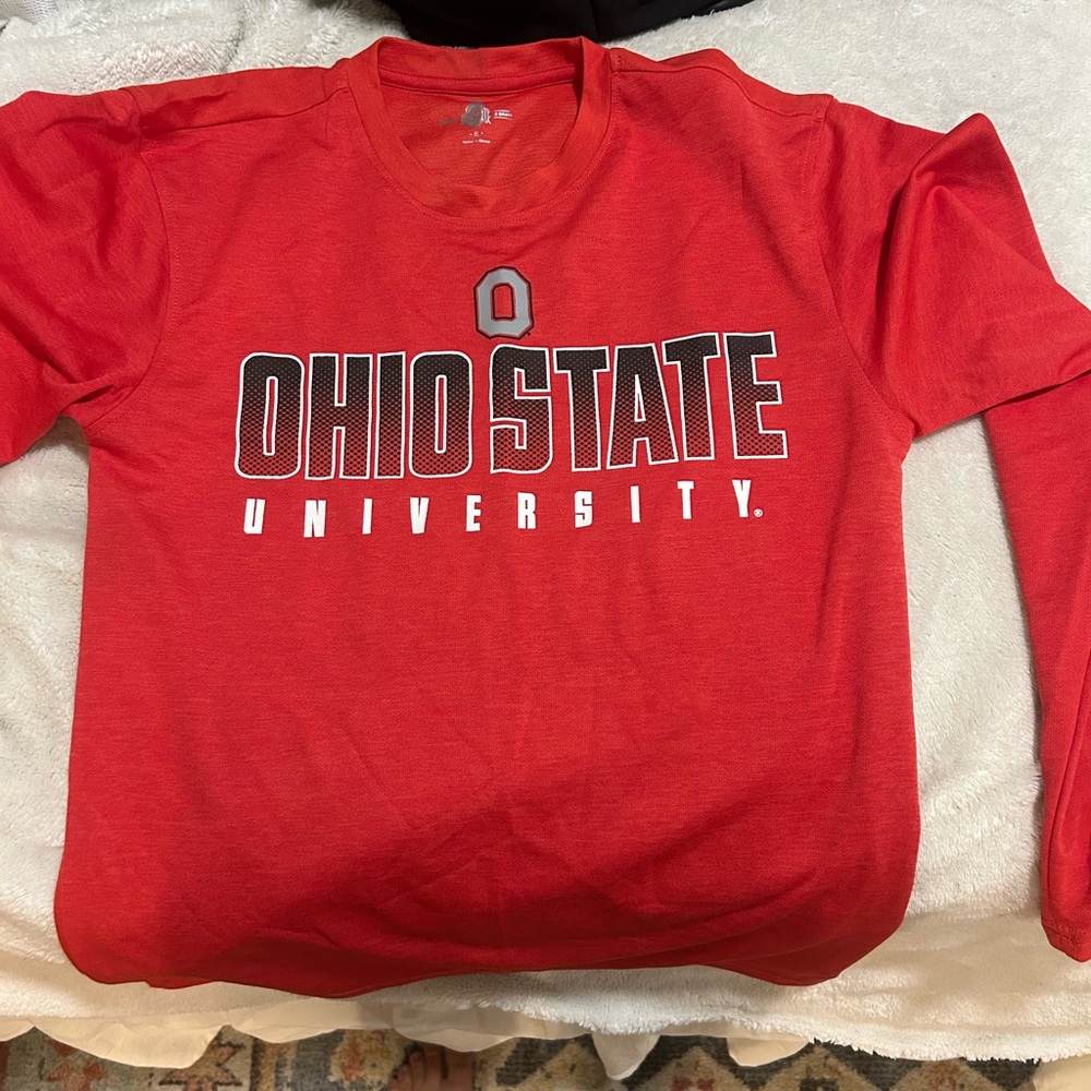 Scarlett Red Ohio State Tee